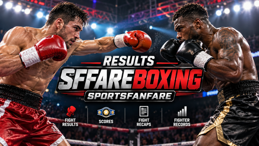 Results SFFareBoxing SportsFanfare
